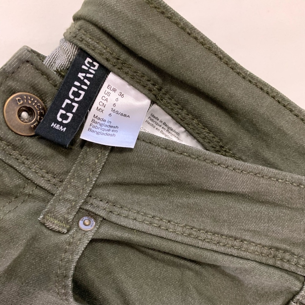 olive skinnies